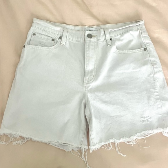 Pistola White Denim Shorts - Picture 1 of 3